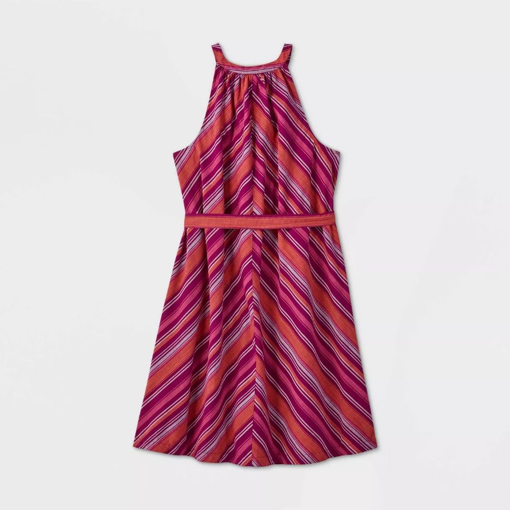 Women's Tie Waist Shirtdress - A New Day